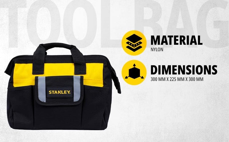 Stanley Tool Bag, Black, STST512114 - Image 4